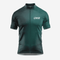 Men's Short Sleeve Cycling Jersey in Dark Green