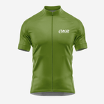 Personalized Olive Green Short Sleeve Cycling Jersey for Men - K2 Sportswear | Custom Sports Uniforms & Apparels - K2 Sportswear
