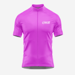 Light Purple Custom-Made Men's Short Sleeve Cycling Jersey - K2 Sportswear | Custom Sports Uniforms & Apparels - K2 Sportswear