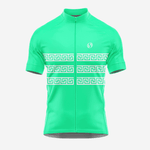 Greek Style Short Sleeve Cycling Jersey for Men - Spring Green - K2 Sportswear | Custom Sports Uniforms & Apparels - K2 Sportswear