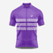 Purple Greek Style Cycling Jersey - Men's Short Sleeve