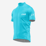 Dark Turquoise Men's Short Sleeve Cycling Jersey - K2 Sportswear | Custom Sports Uniforms & Apparels - K2 Sportswear