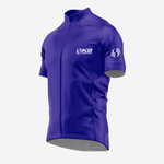 Personalized Indigo Short Sleeve Cycling Jersey for Men – Full Dye Sublimation - K2 Sportswear | Custom Sports Uniforms & Apparels - K2 Sportswear