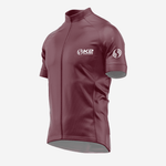 Custom Deep Coffee Short Sleeve Cycling Jersey for Men - K2 Sportswear | Custom Sports Uniforms & Apparels - K2 Sportswear