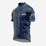 Prussian Blue Custom-Made Men's Short Sleeve Cycling Jersey - K2 Sportswear | Custom Sports Uniforms & Apparels - K2 Sportswear
