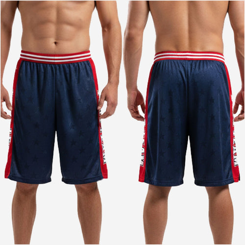 Custom basketball shorts size and spec sheet showing youth through adult size run for full roster ordering