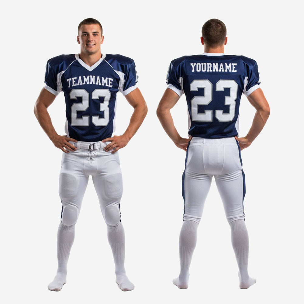 American Football Uniform Packages - Custom Navy Sets for Full Rosters
