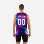 Size and specification chart for custom high school basketball jerseys in youth and adult sizing for full roster orders
