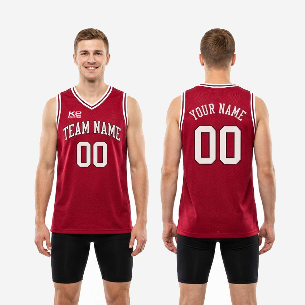 Custom Maroon Basketball Jerseys | Team Jersey