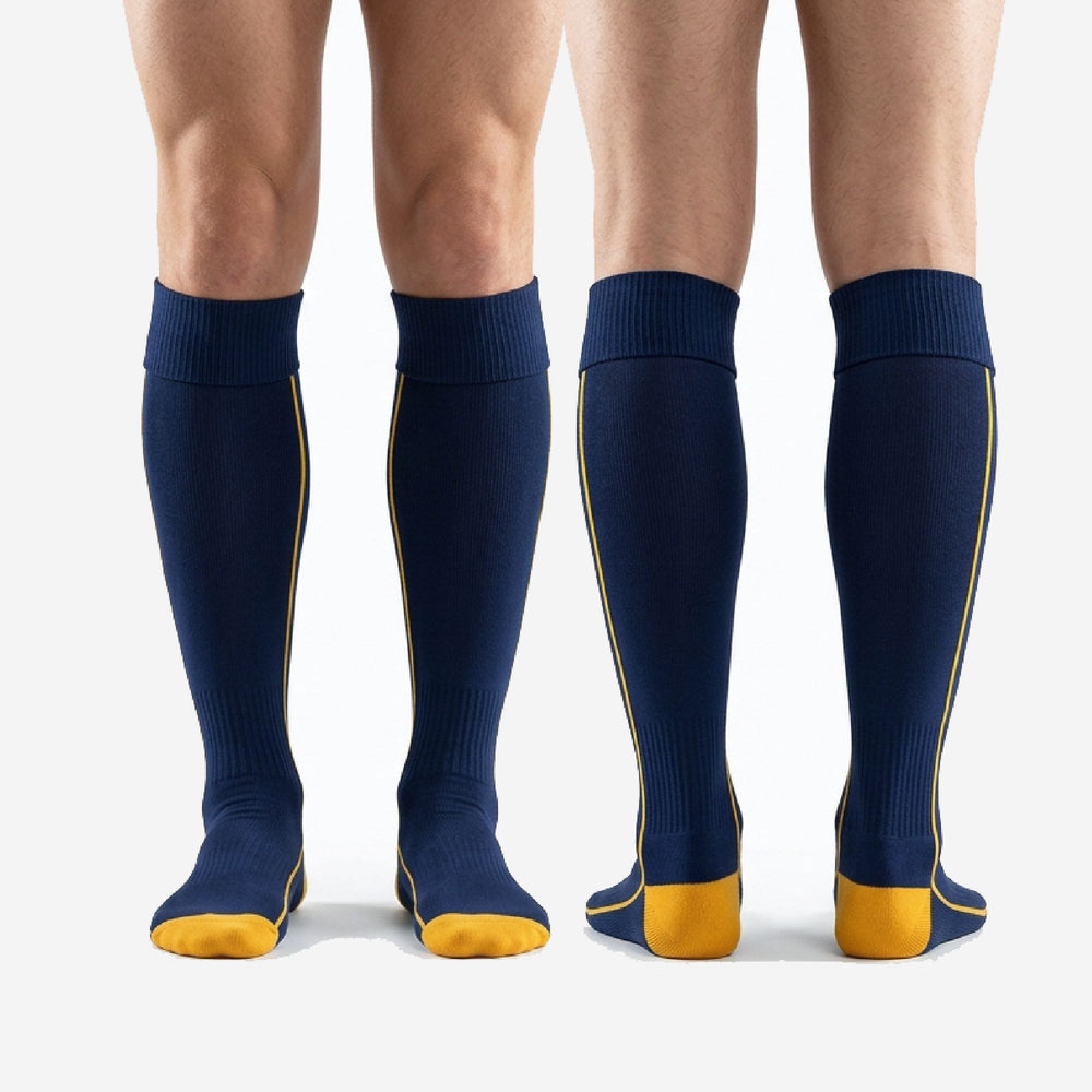 Rich Navy Custom Navy Blue Soccer Socks Team Kit