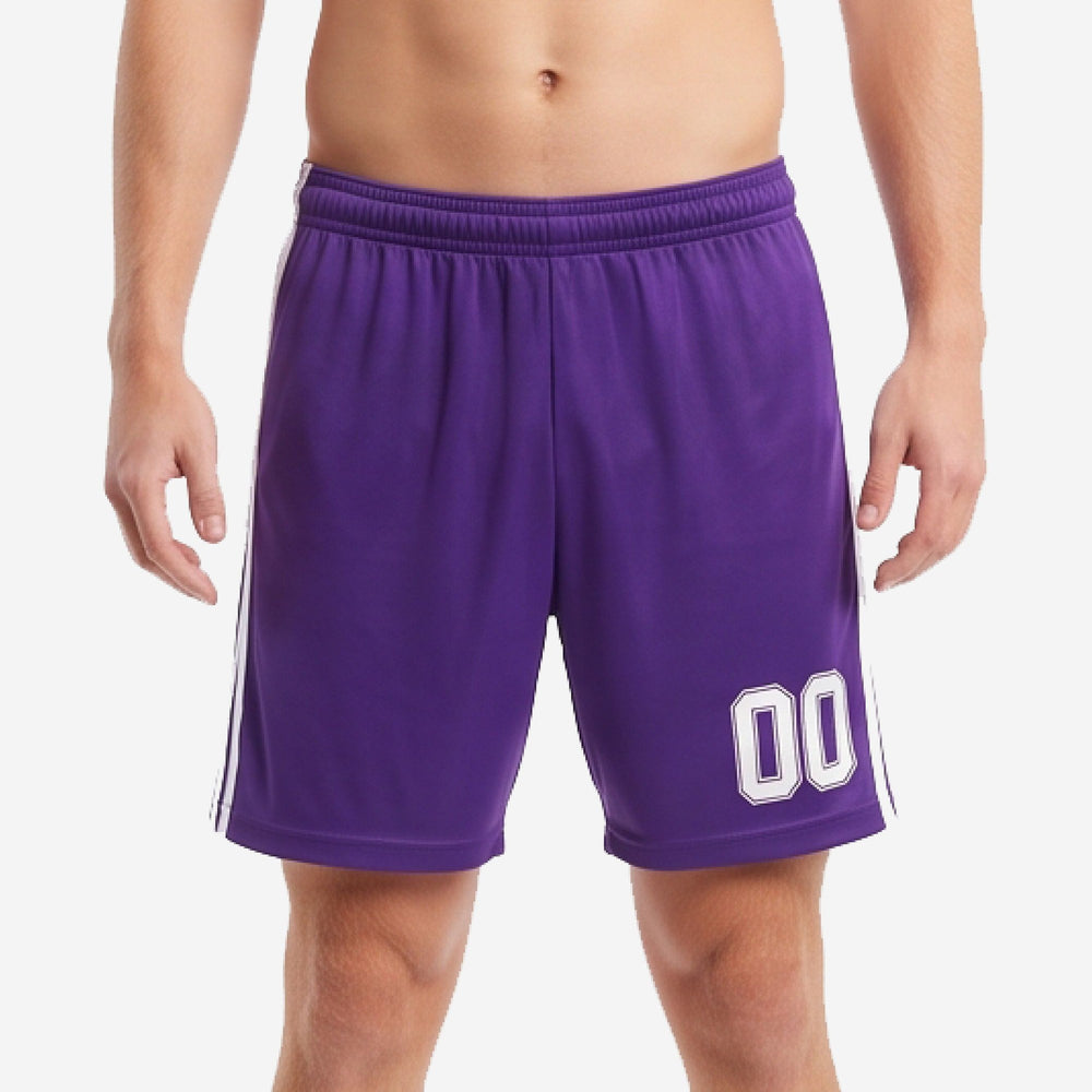 Custom Purple Soccer Shorts - Full Squad Team Kit