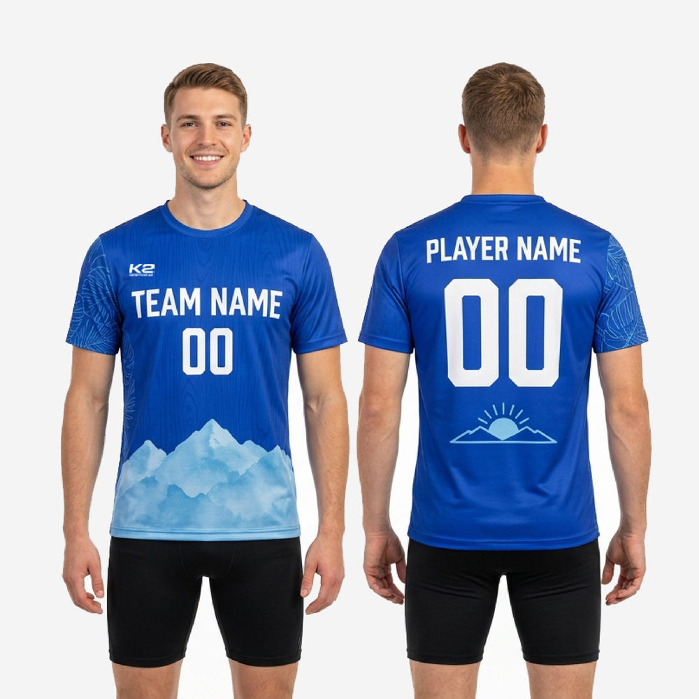 Custom Royal Blue Practice Jersey - Mens Soccer Training