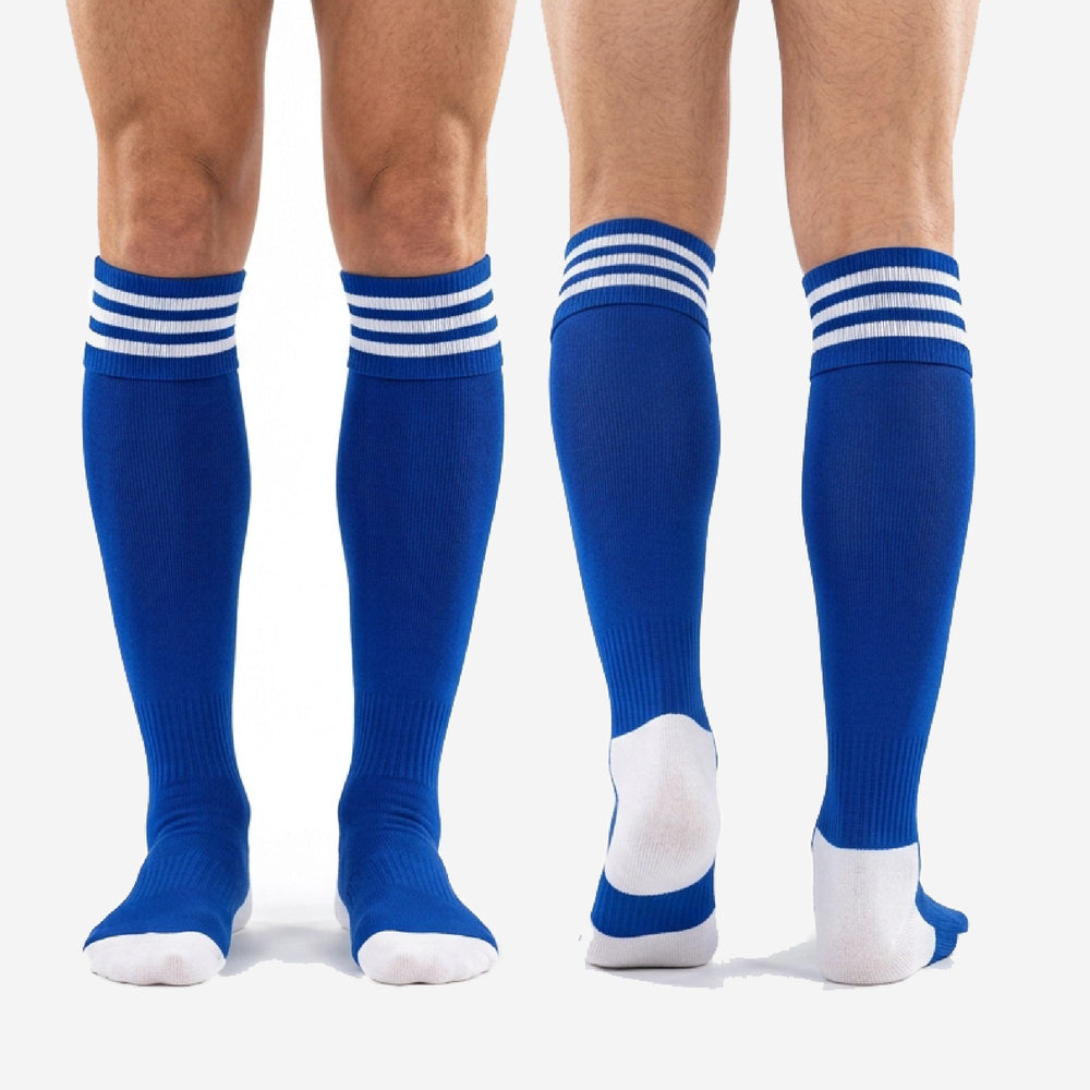 Royal Blue Soccer Socks - Custom Royal Blue with Player Numbers