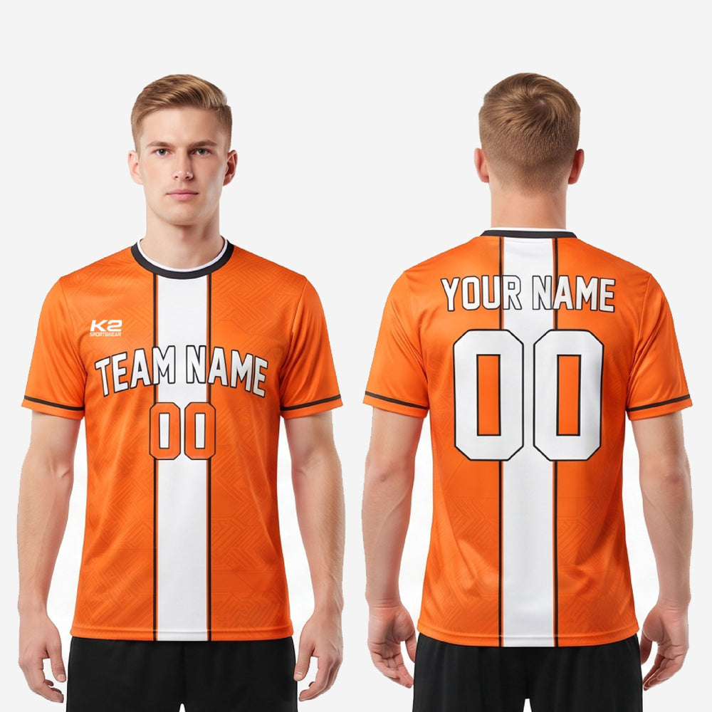 Custom Soccer Tops Orange - Made to Order Kit