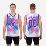 Size and spec chart for custom sublimated basketball jerseys in youth and adult sizing for full roster orders