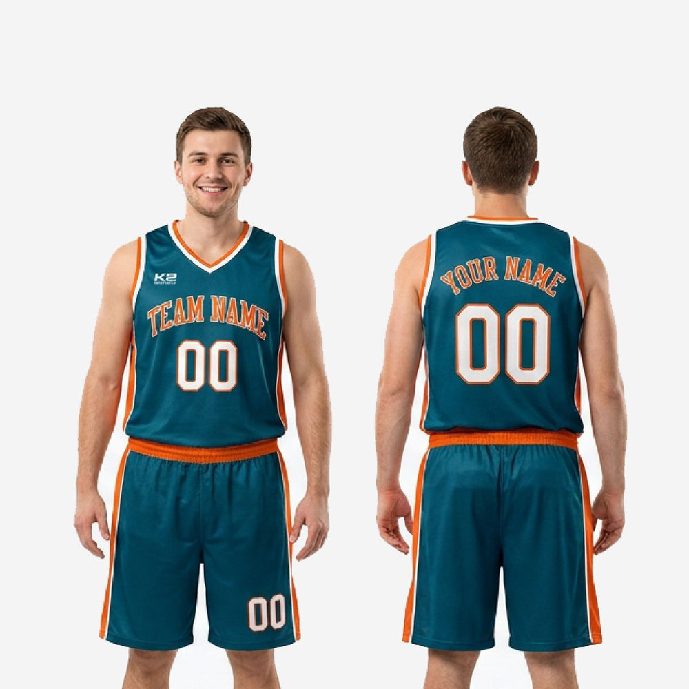 Custom Teal Basketball Uniforms | Names and Numbers Included