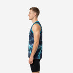 Size and spec chart for custom digital camo basketball jerseys in youth and adult sizing