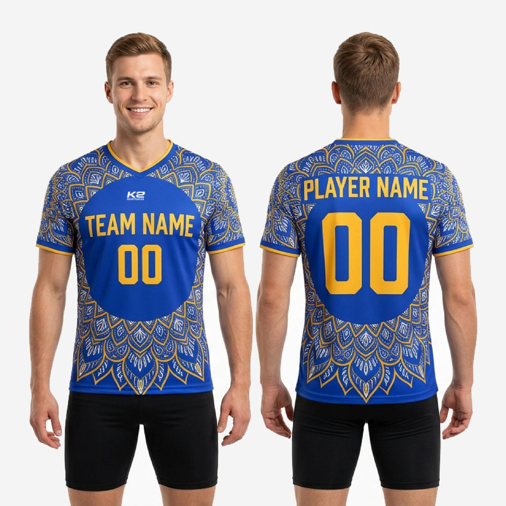Custom Royal Blue Practice Jersey - Full Squad Training Kit