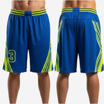 Size and spec chart for matching team basketball shorts available in youth through adult roster sizing