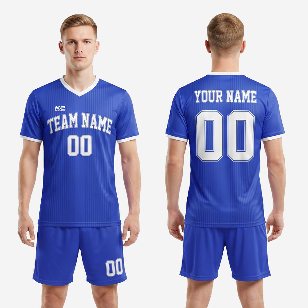 Royal Blue Soccer Uniform Kit | Custom Sublimated Team Set